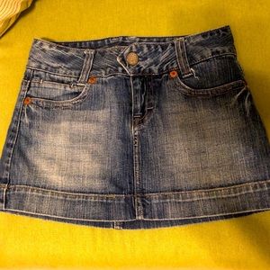 AE denim skirt